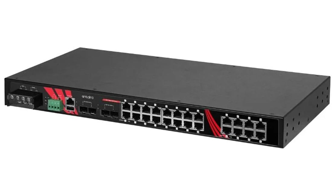 Antaira Enhances Industrial Network Reliability with New High-Performance PoE Switches