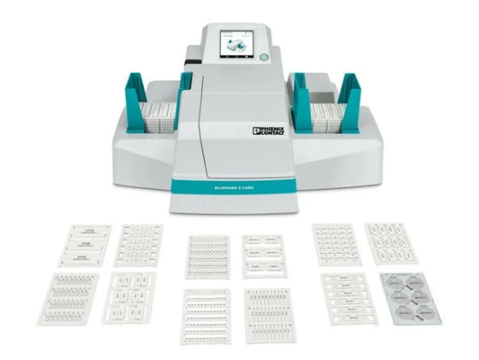 Phoenix Contact Optimizes Control Cabinet Identification With BLUEMARK E.CARD UV Printer
