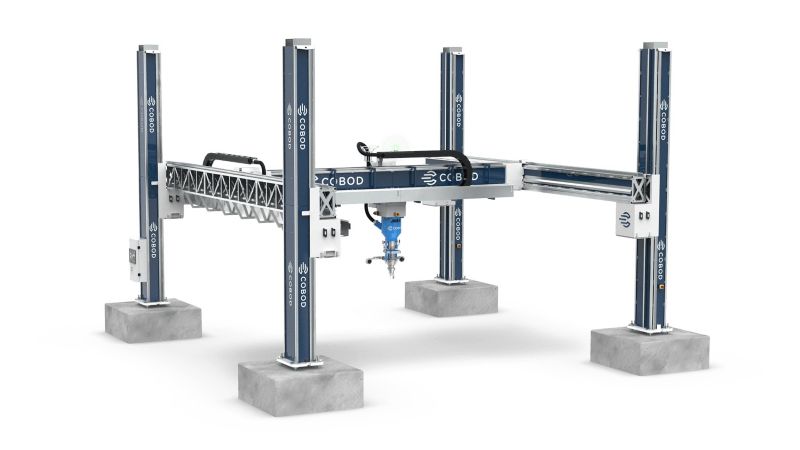 Cobod Unveils BOD2 Multifunctional Gantry Robot for 3D Construction Printing
