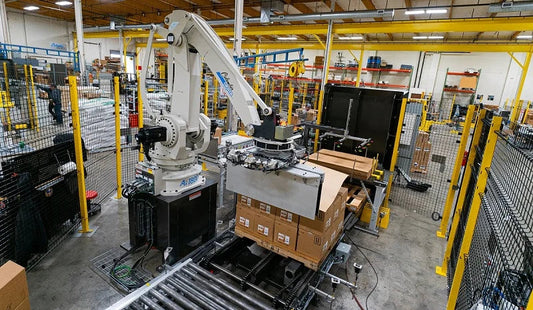 Columbia/Okura Tackles End-of-Line Material Handling Bottlenecks with Custom Robotic and Conventional Palletizing Systems