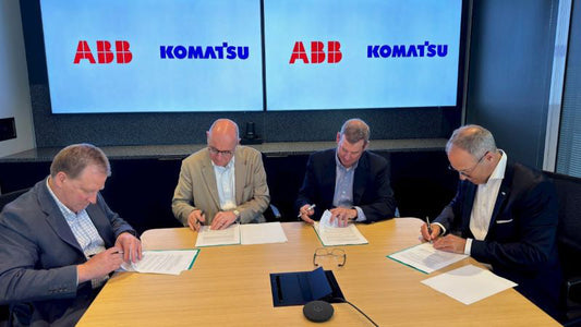 ABB and Komatsu Form Strategic Alliance to Accelerate Mining Fleet Electrification