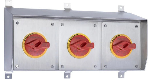 Mennekes Debuts Modular SLPX Ganged Disconnects for Harsh Washdown Environments