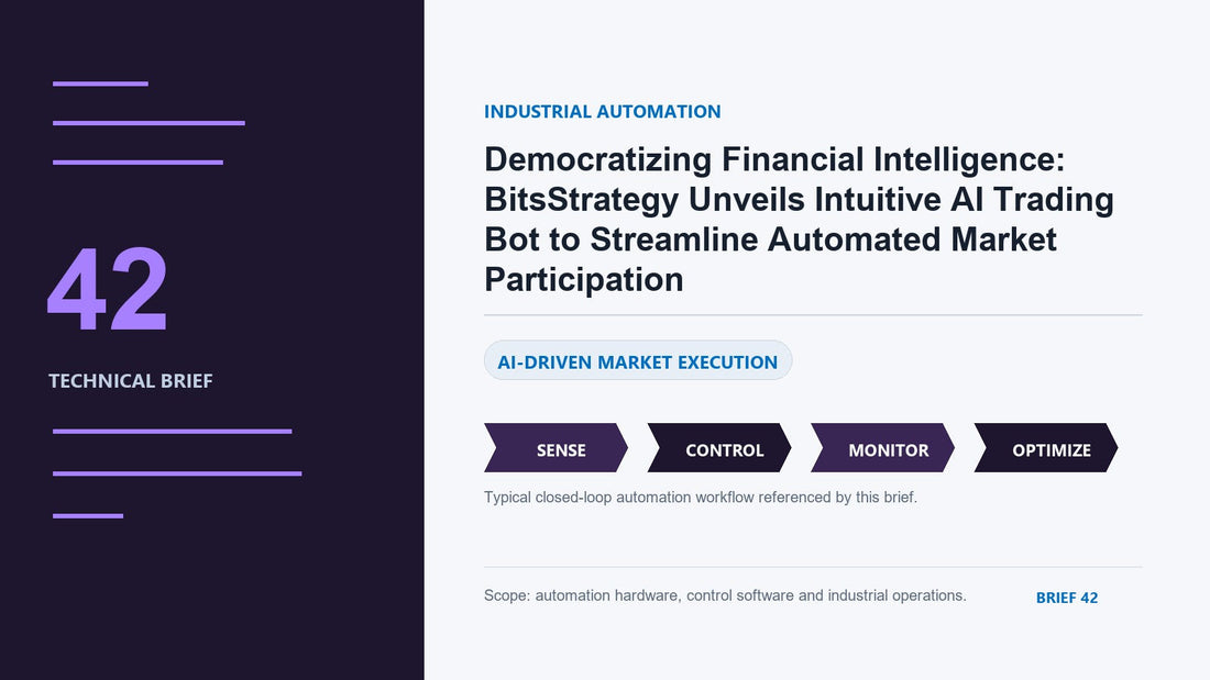 Democratizing Financial Intelligence: BitsStrategy Unveils Intuitive AI Trading Bot to Streamline Automated Market Participation