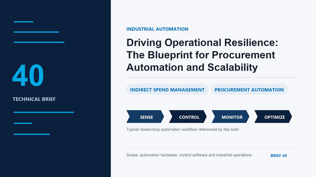 Driving Operational Resilience: The Blueprint for Procurement Automation and Scalability