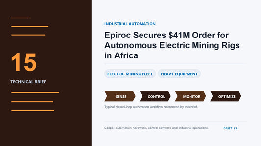 Epiroc Secures $41M Order for Autonomous Electric Mining Rigs in Africa