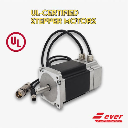 Ever Motion Solutions Introduces UL-Listed MT Series Stepper Motors for High-Precision Automation