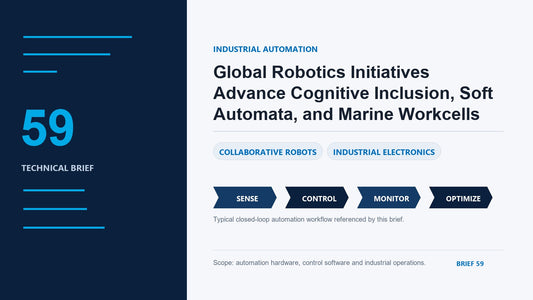Global Robotics Initiatives Advance Cognitive Inclusion, Soft Automata, and Marine Workcells