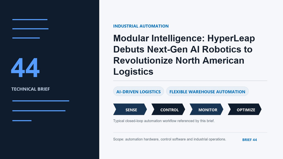 Modular Intelligence: HyperLeap Debuts Next-Gen AI Robotics to Revolutionize North American Logistics