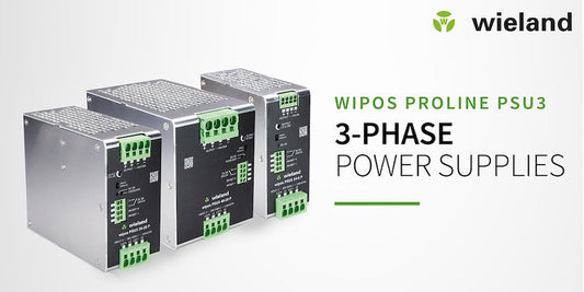 Wieland Launches Compact Three-Phase PSU3 for Industrial Control Panels