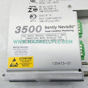 135473-01 Bently Nevada 3500/25 Keyphasor/Proximitor Monitor Module