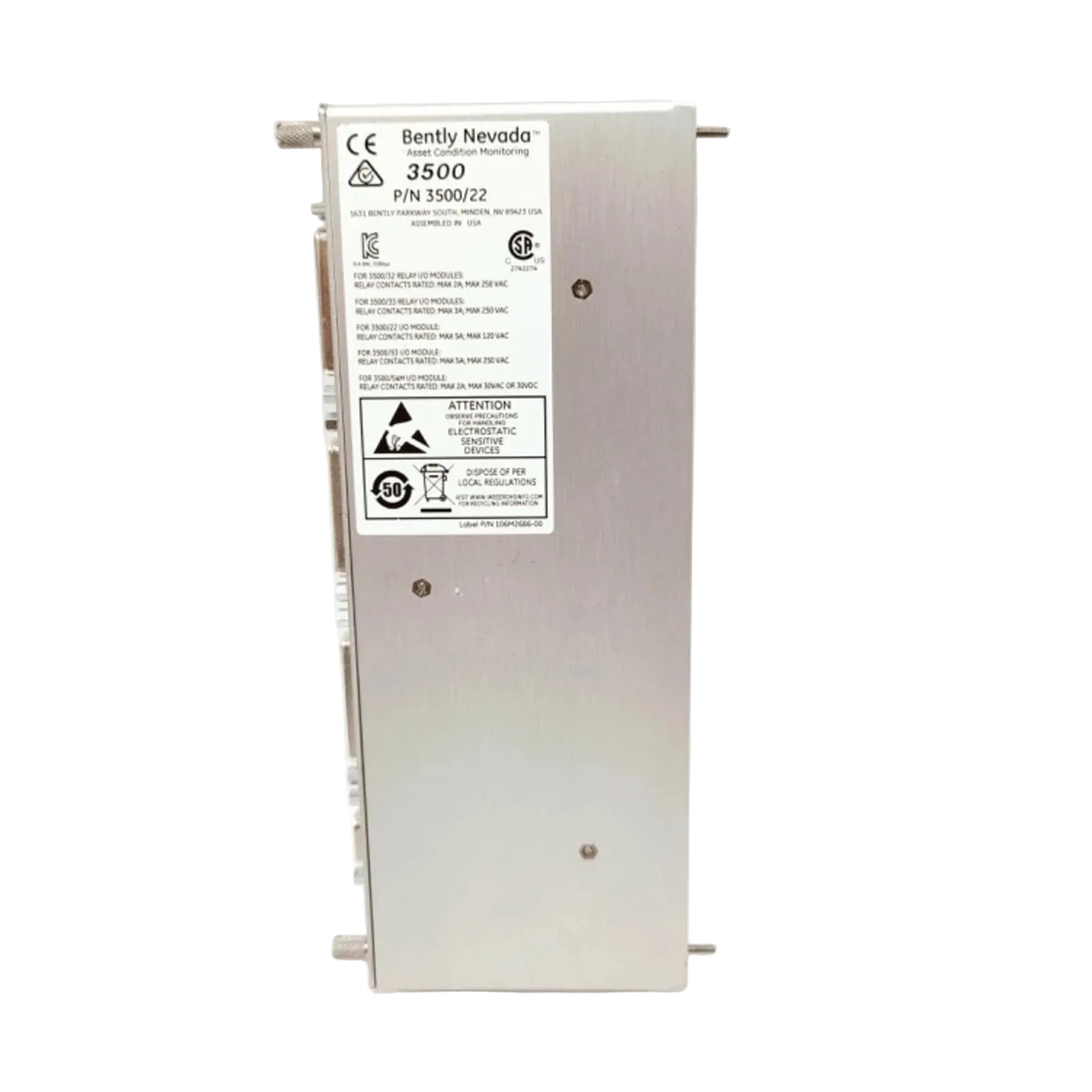 147364-01 Bently Nevada 3500 Series Buffer I/O Module