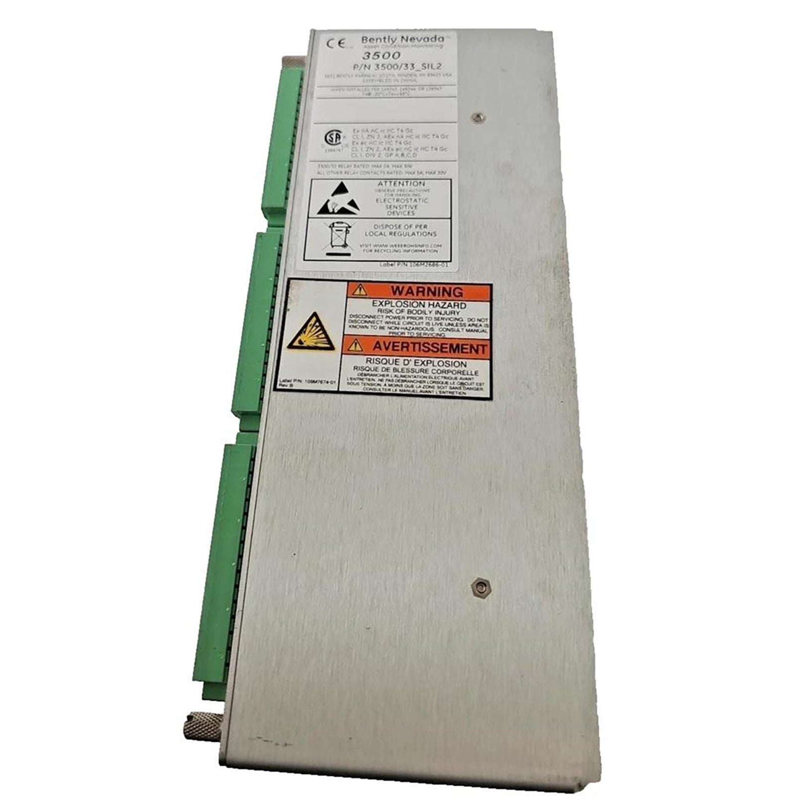 149992-02 Bently Nevada 3500/33 Relay Output Modules