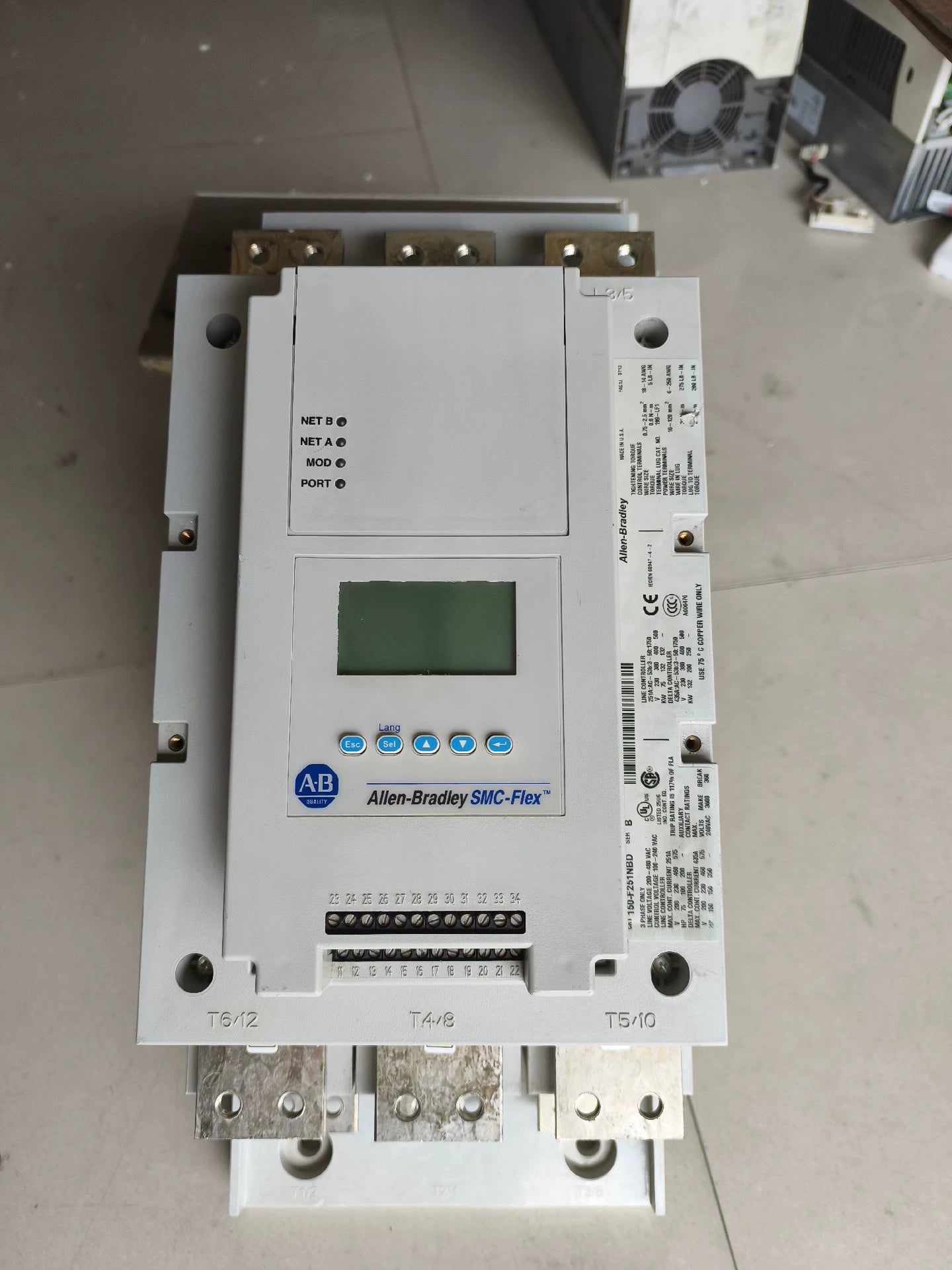 150-F201NBRD Allen-Bradley SMC Flex Series Smart Motor Controller