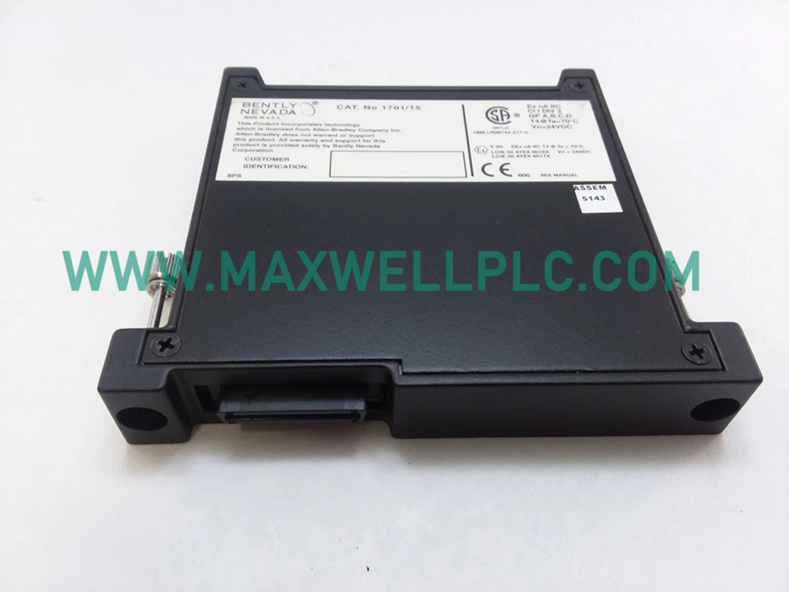 1701/15 Bently Nevada Proximitor Input Monitor 1701 FieldMonitor