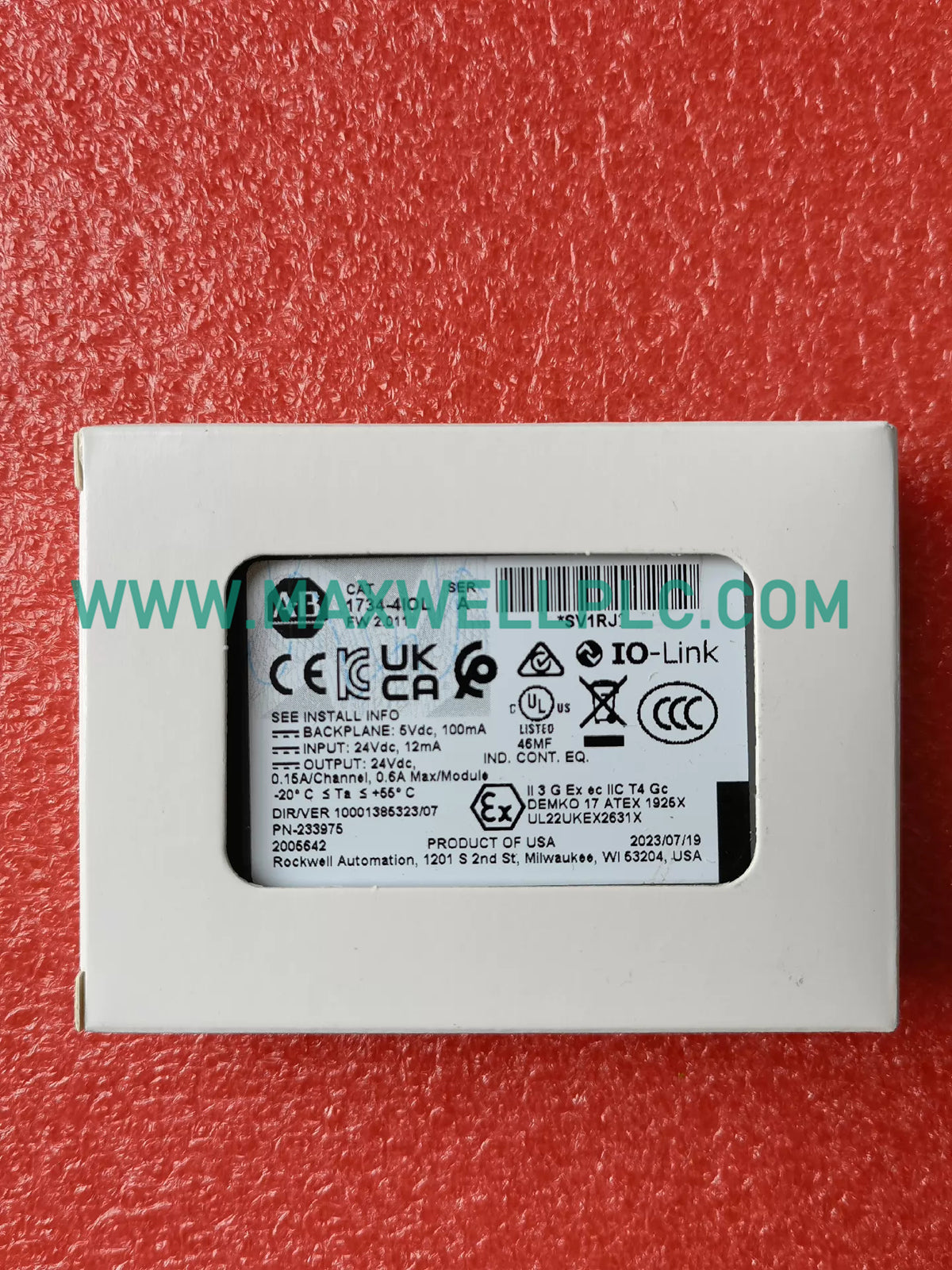 1734-4IOL Allen-Bradley Point I/O Point IO-Link Master Module