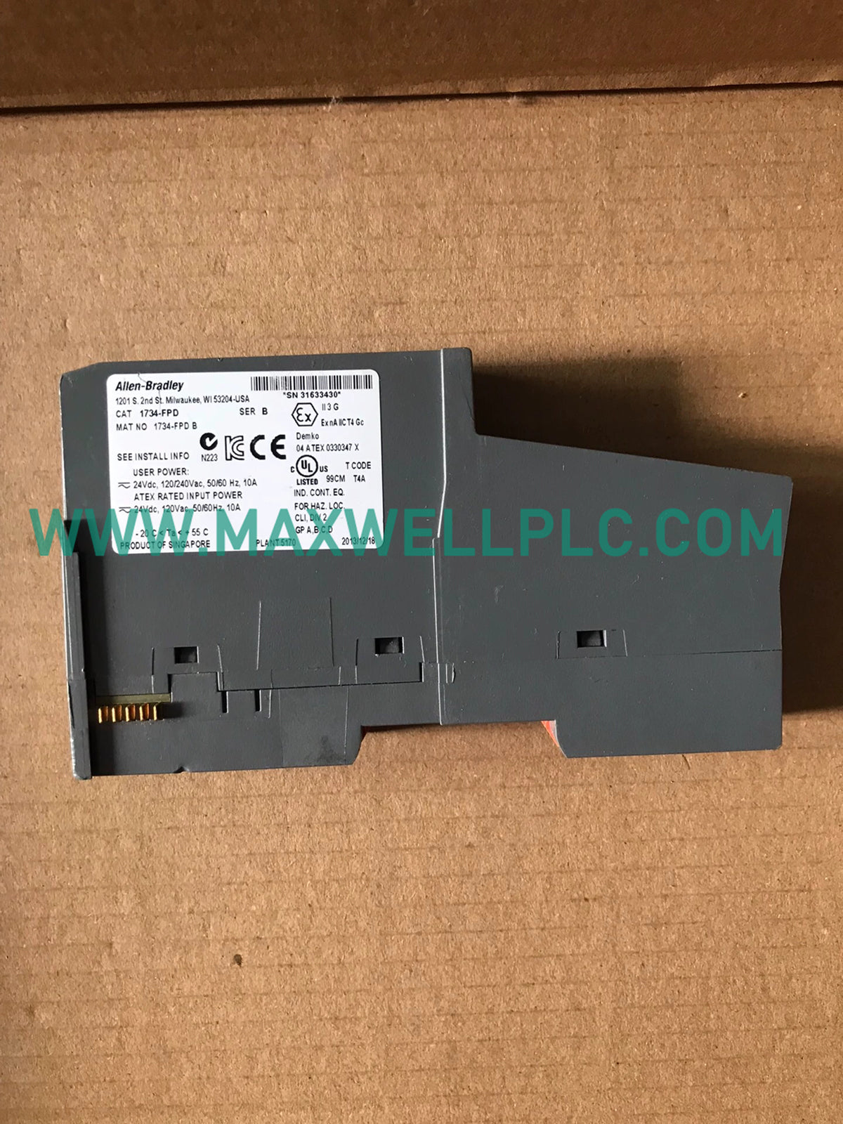 وحدة التوزيع الميداني 1734-FPD Allen-Bradley POINT I/O
