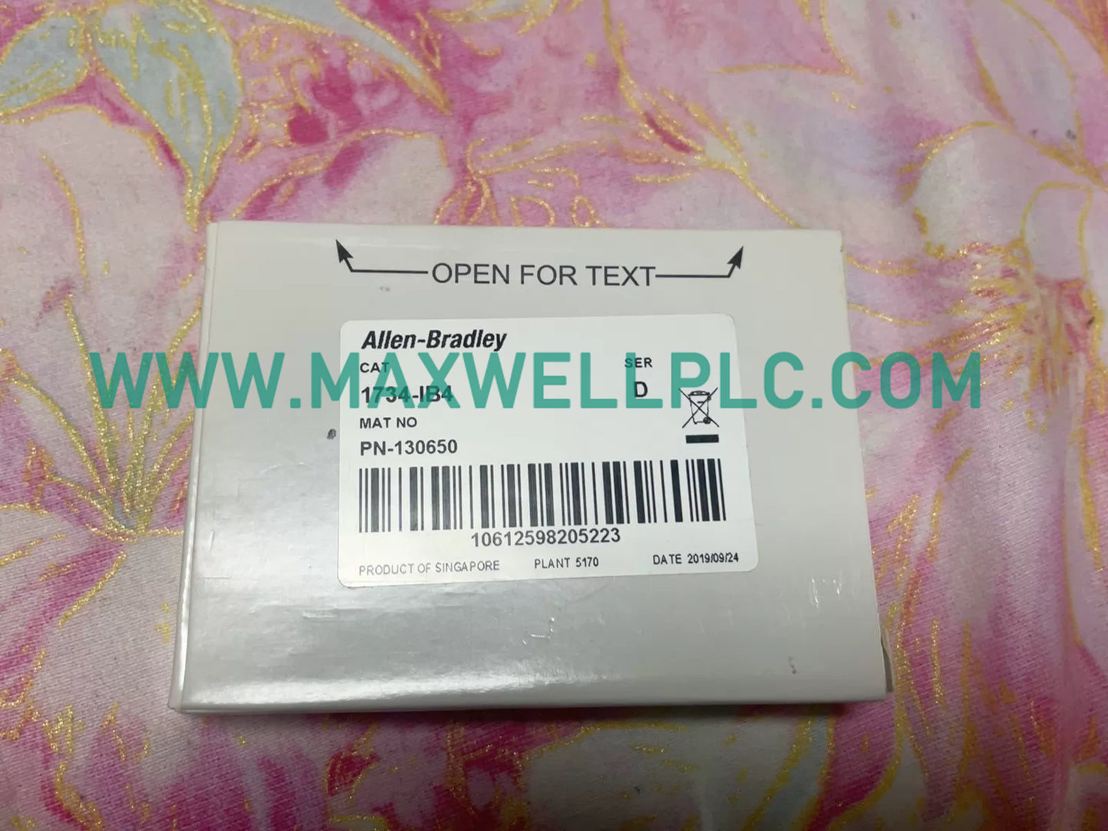 وحدة الإدخال ذات الأربع قنوات Allen-Bradley Point I/O طراز 1734-IB4