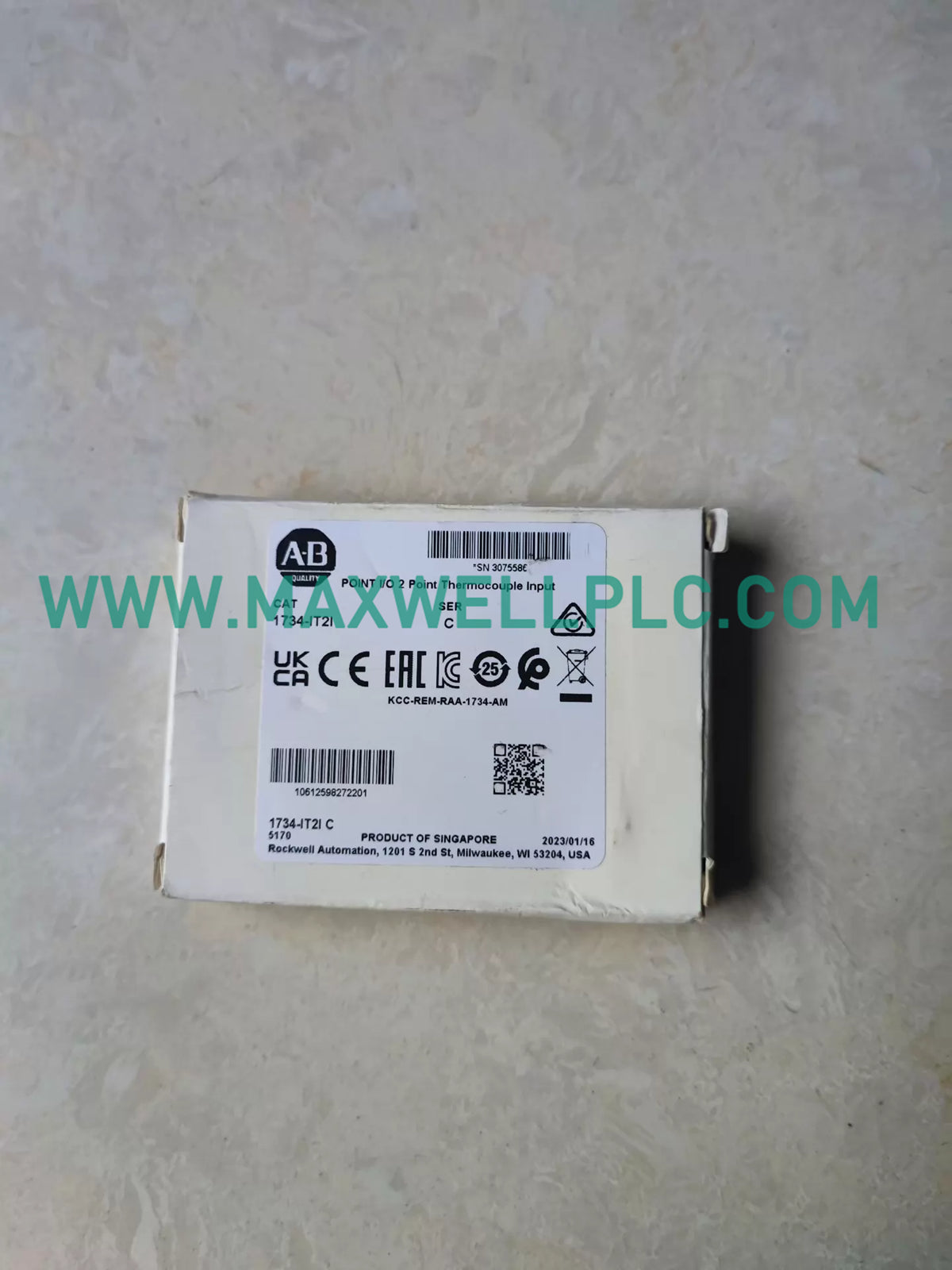 1734-IT2I Allen-Bradley POINT I/O 2 Point Thermocouple Input Module