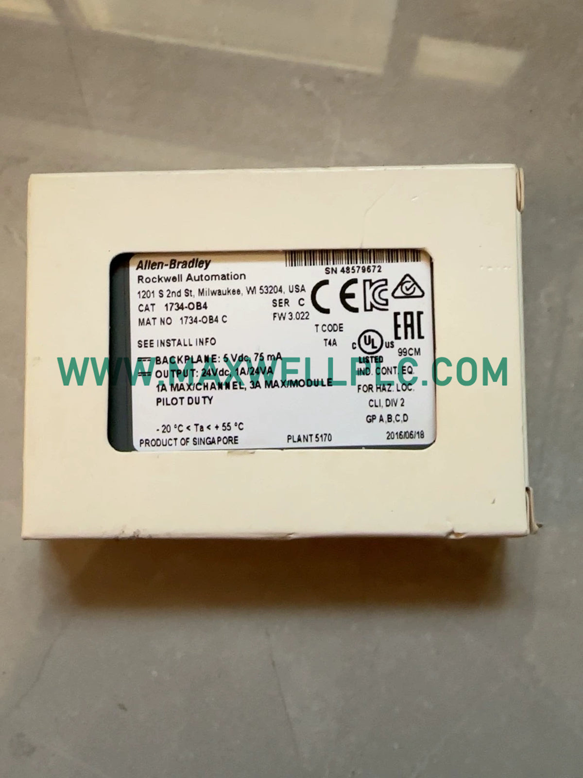Allen-Bradley 1734-OB4 POINT I/O Digital Output Module