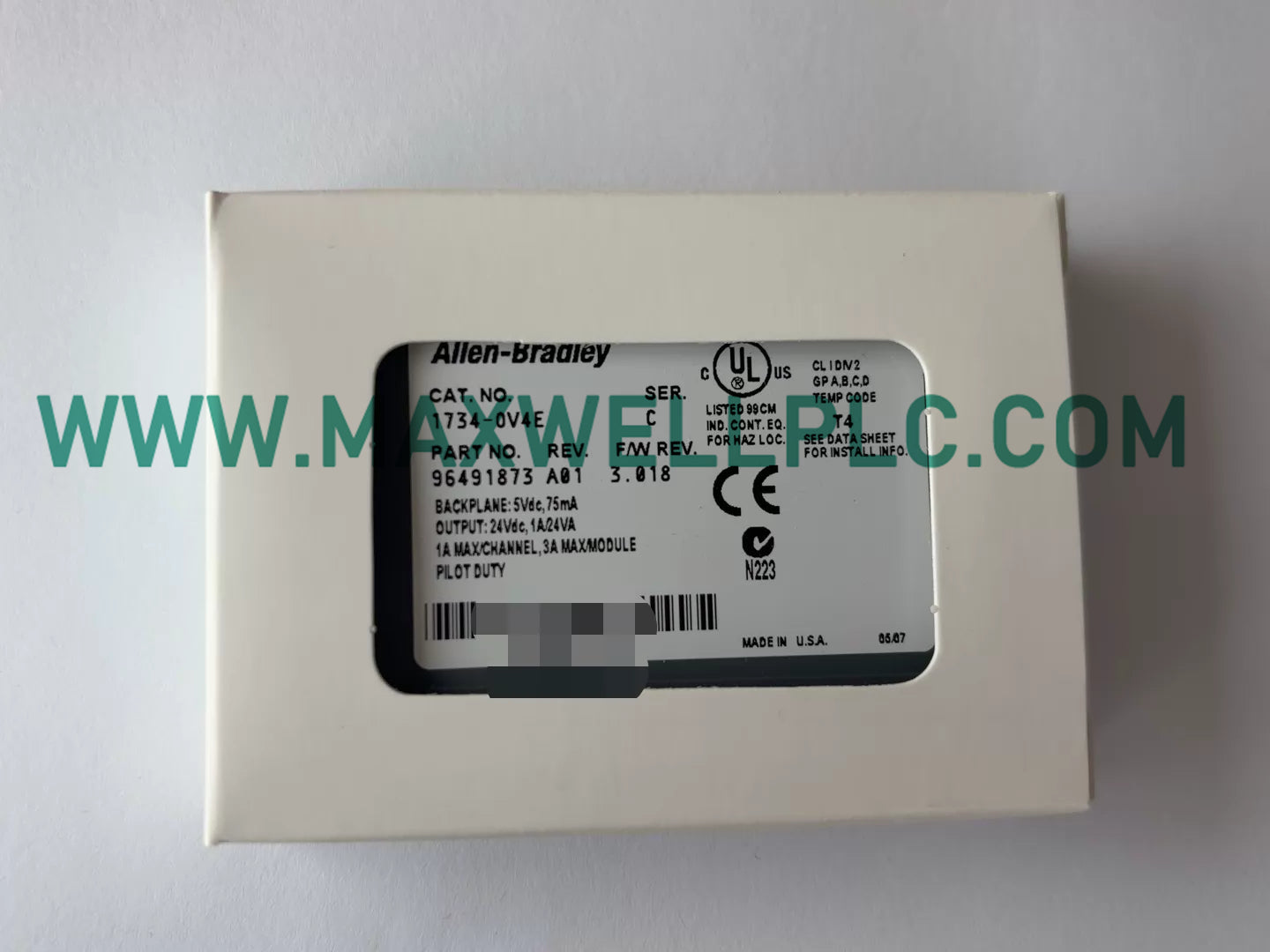 1734-OV4E Allen-Bradley Digital DC Sinking Output Module POINT I/O