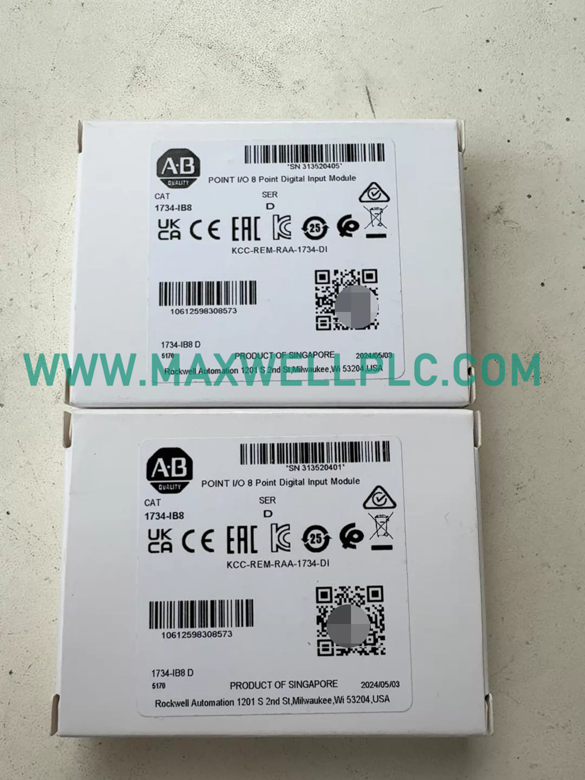 1734-IB8 Allen-Bradley POINT I/O 8 Point Digital Input Module