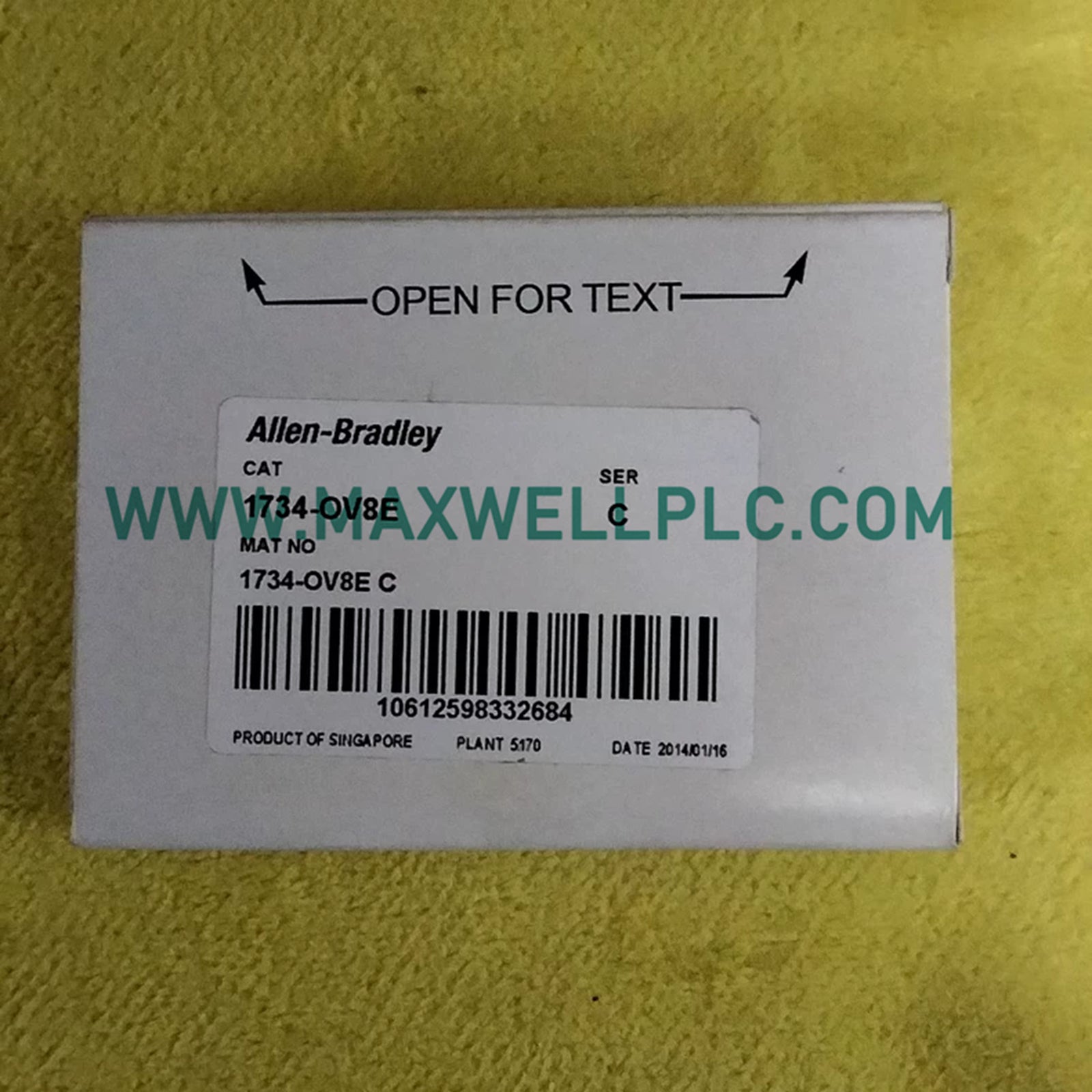 وحدة خرج رقمية DC Sinking طراز 1734-OV8E من Allen-Bradley بنظام POINT I/O
