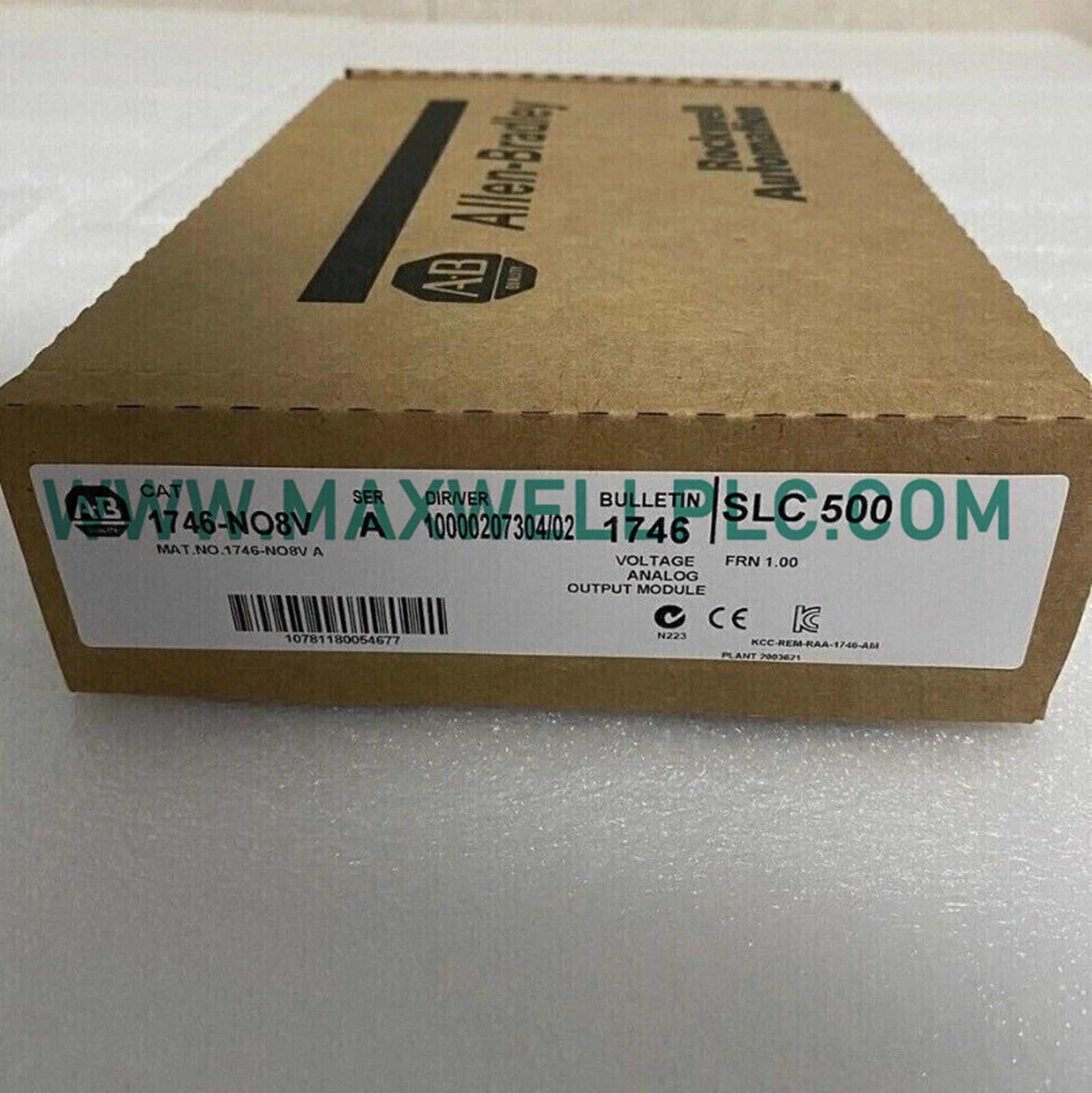 1746-NO8V 1746NO8V Allen-Bradley Analog Voltage Output Module SLC 500