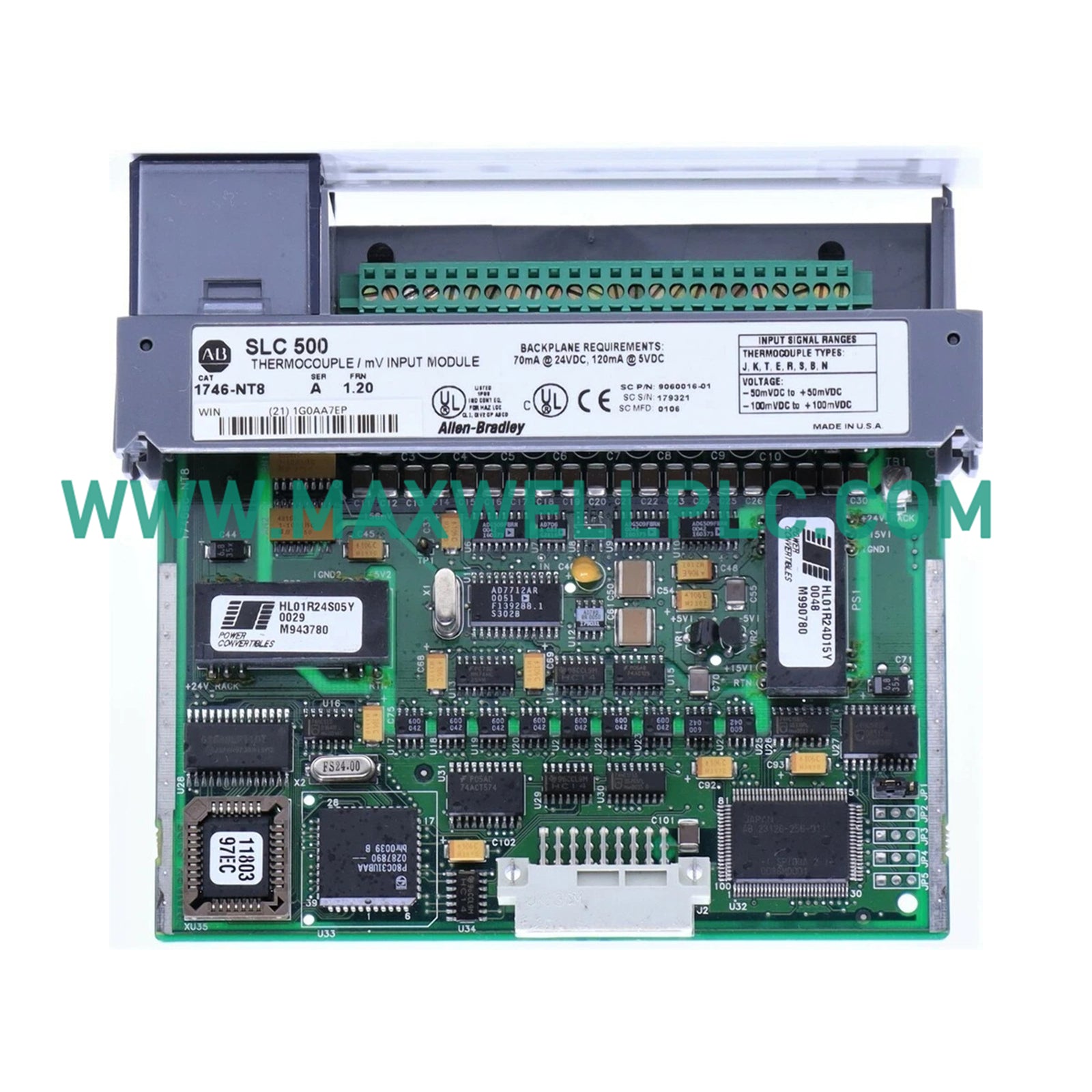 1746-NT8 Allen-Bradley SLC 500 8 Point Analog Input Module