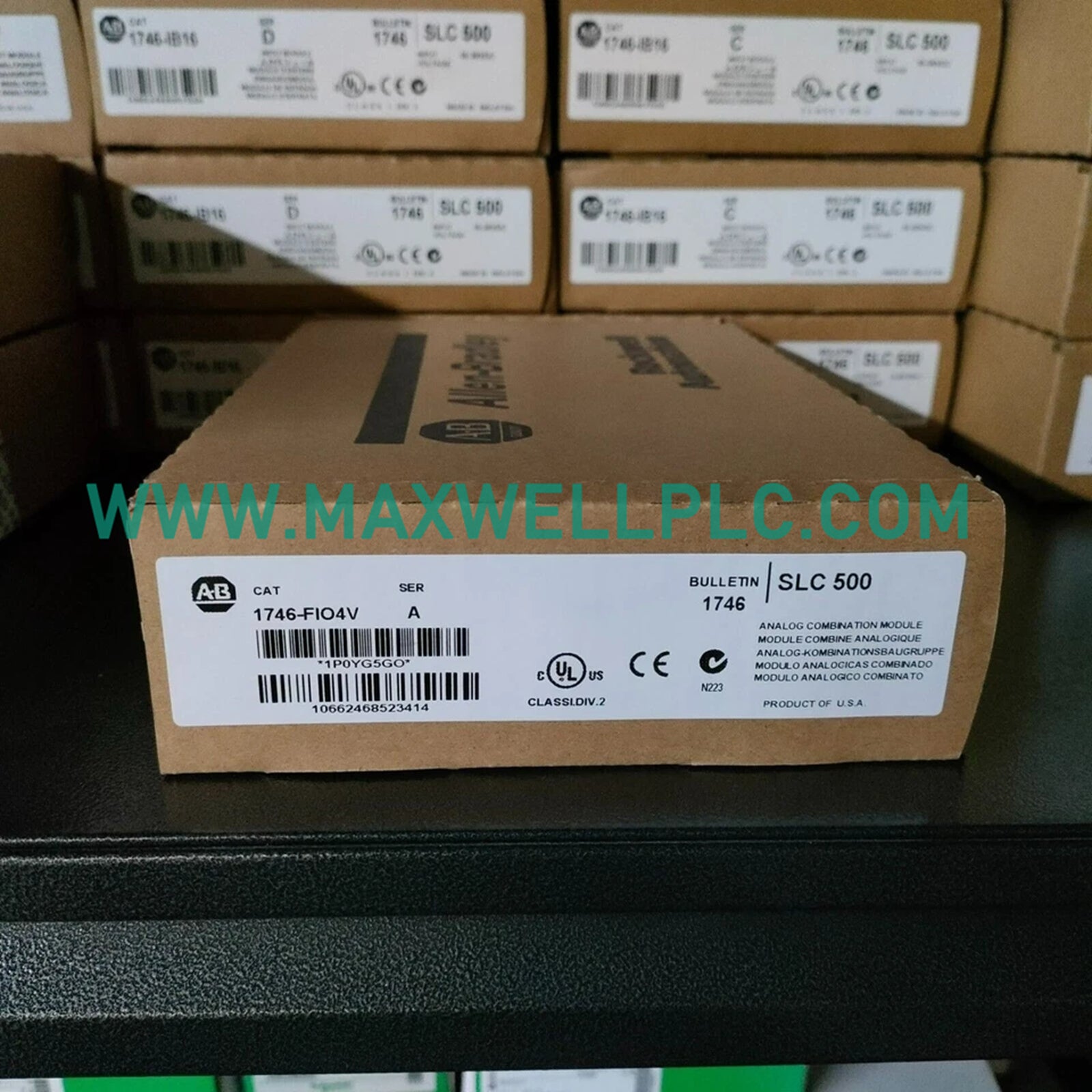 1746-FIO4V Allen-Bradley SLC 500 Series Fast Analog Input/Output Module