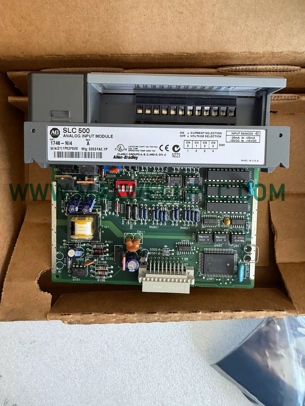 1746-NI4 Allen-Bradley SLC 500 Analog Input Module