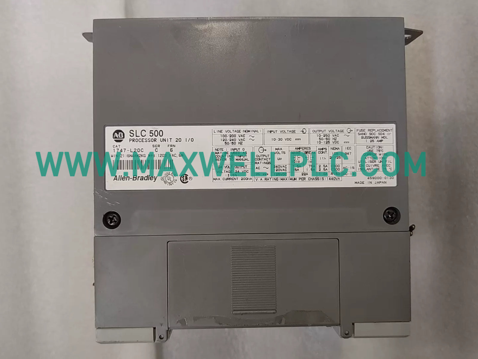 1747-L20C Allen-Bradley SLC 500 Processor Unit