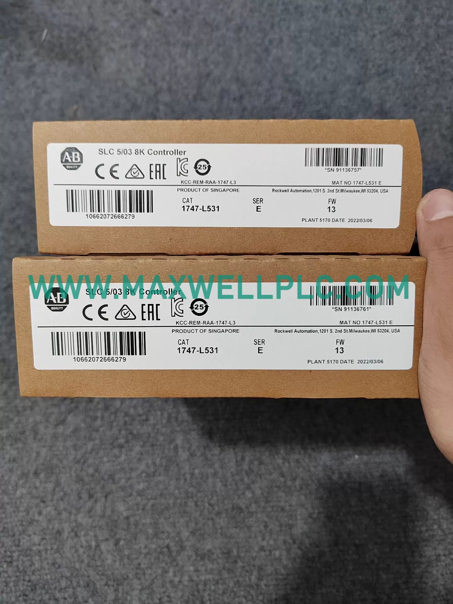 1747-L531 Allen-Bradley SLC 500 SLC 5/03 8K Controller