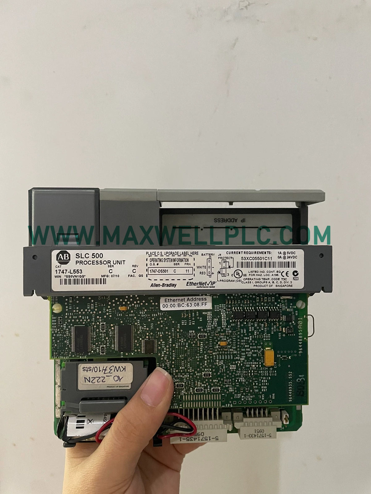 1747-L553 Allen-Bradley SLC 500 Series SLC 5/05 64K Controller