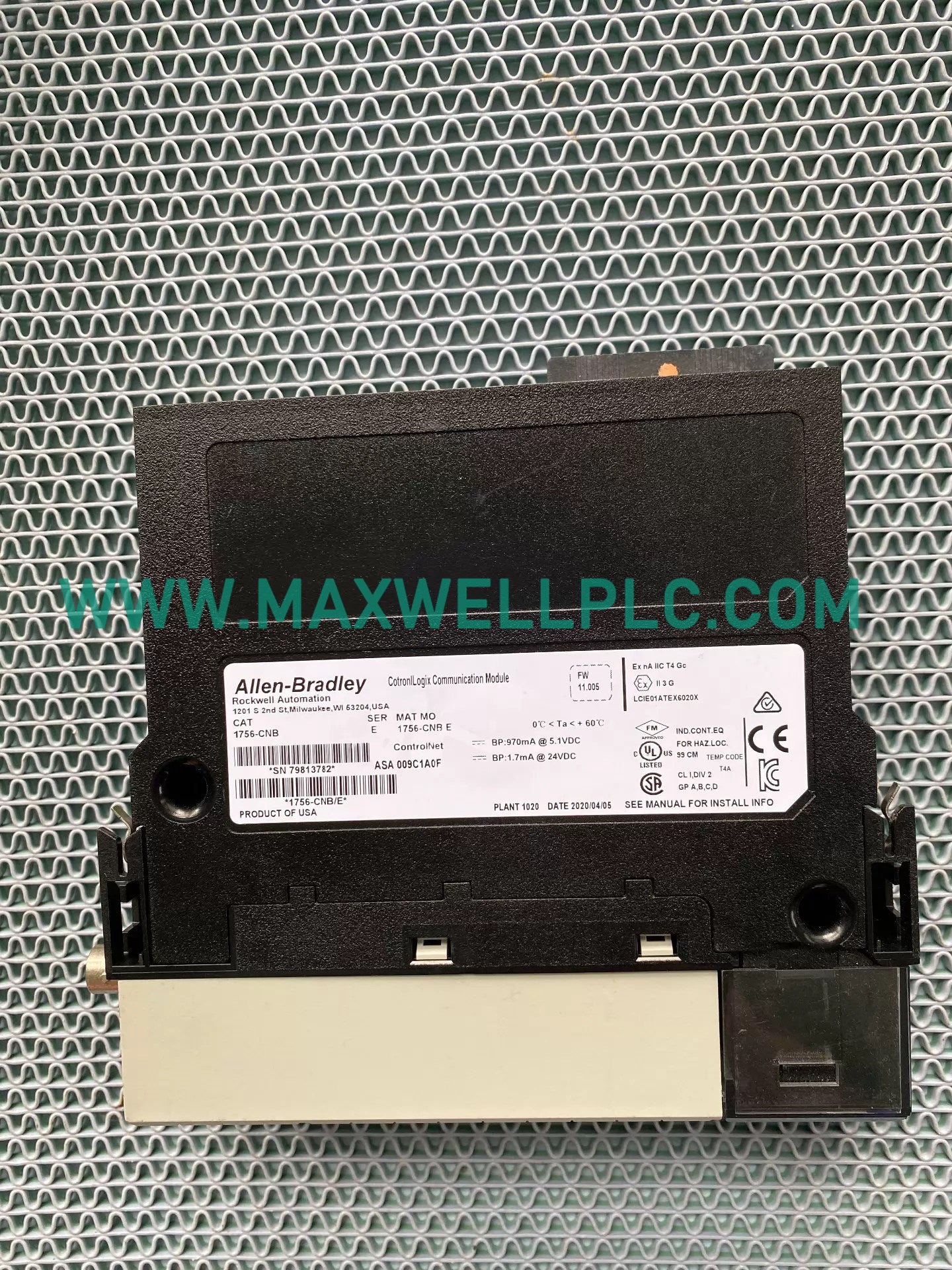 وحدة الاتصالات Allen-Bradley 1756-CNB ControlLogix Series