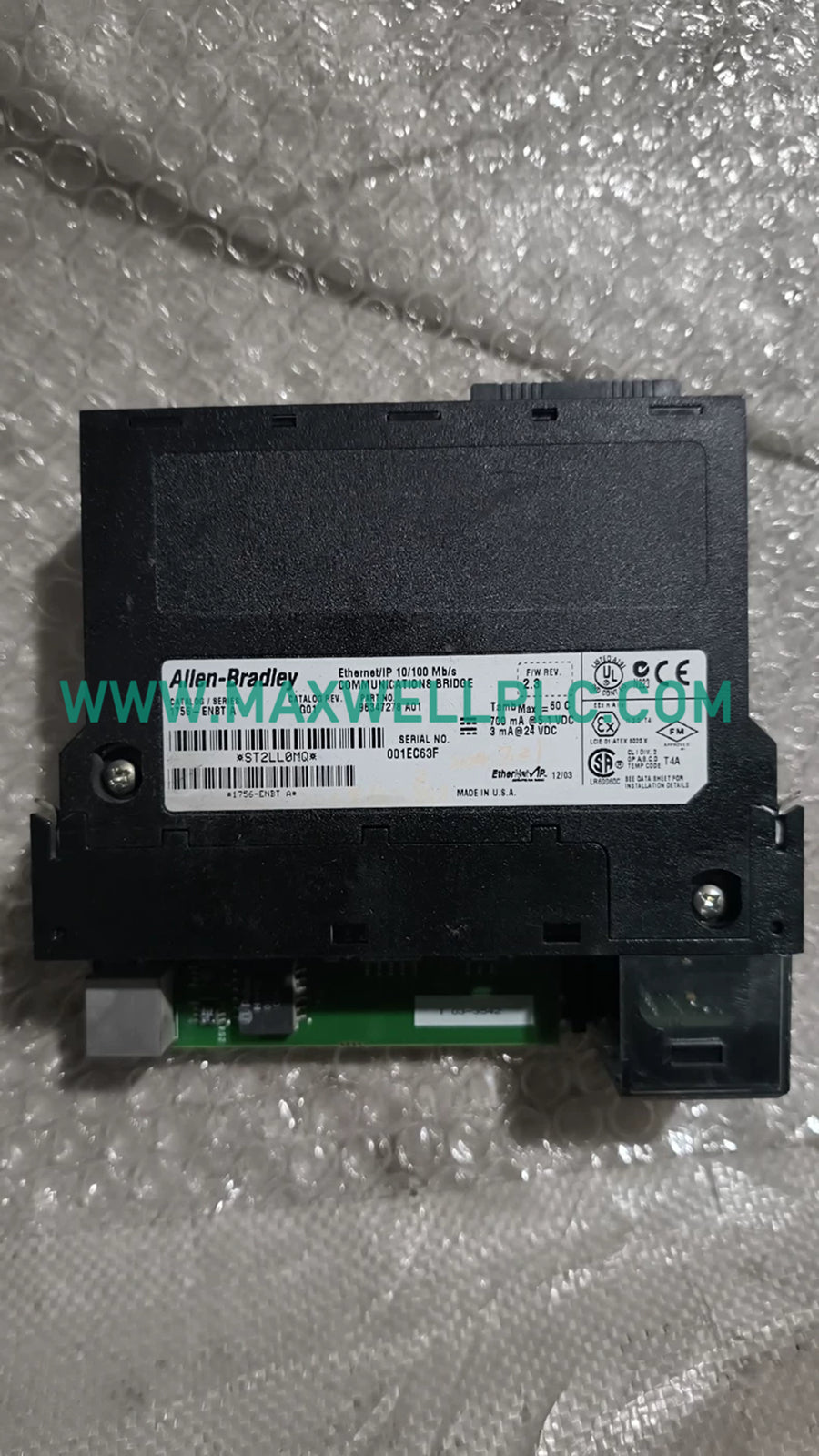 وحدة الاتصالات 1756-ENET من ألن برادلي ControlLogix Series
