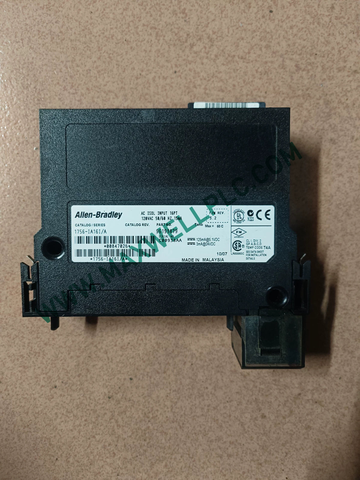 Allen-Bradley 1756-IA16I Digital AC Input Module ControlLogix