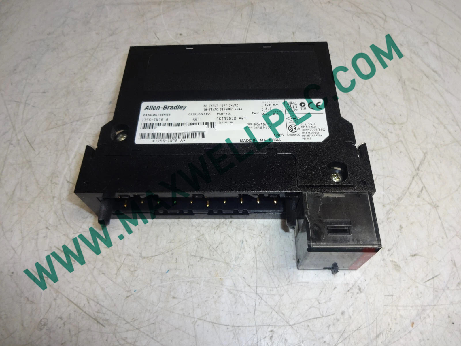 Allen-Bradley 1756-IN16 ControlLogix Digital AC Input Module