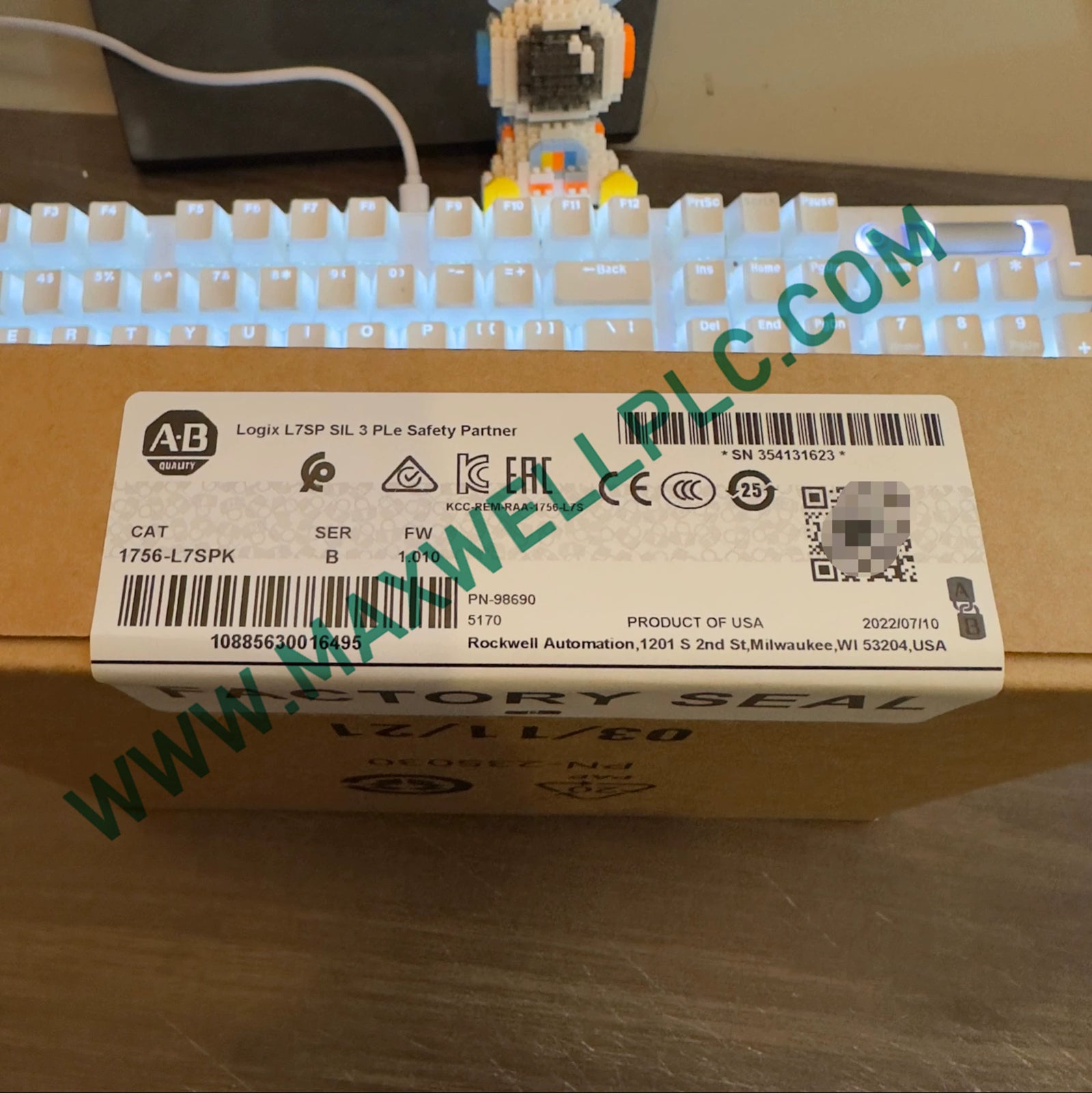 Controlador Allen-Bradley GuardLogix 1756-L7SPK Serie ControlLogix
