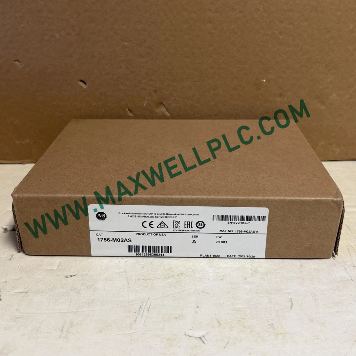 1756-M02AS Allen-Bradley ControlLogix Integrated Motion Module