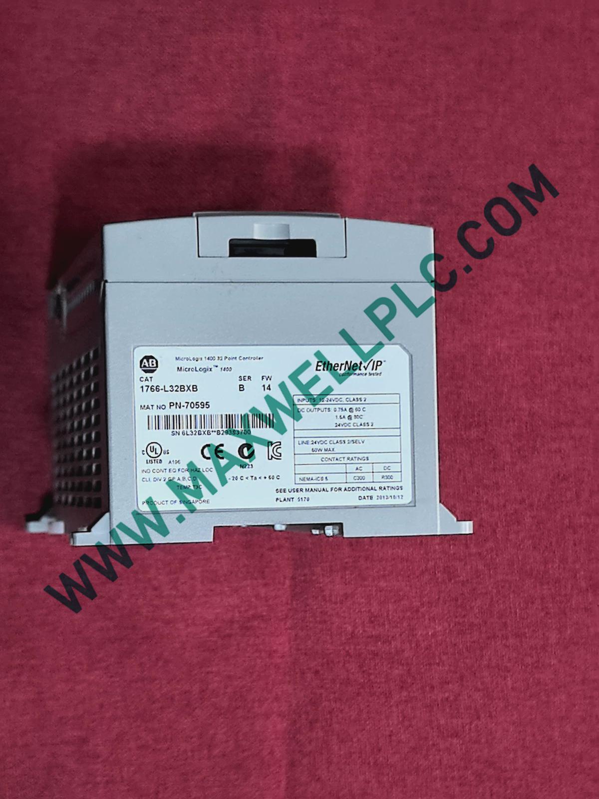 وحدة التحكم MicroLogix 1400 ذات 32 نقطة من Allen-Bradley MicroLogix 1766-L32BXB