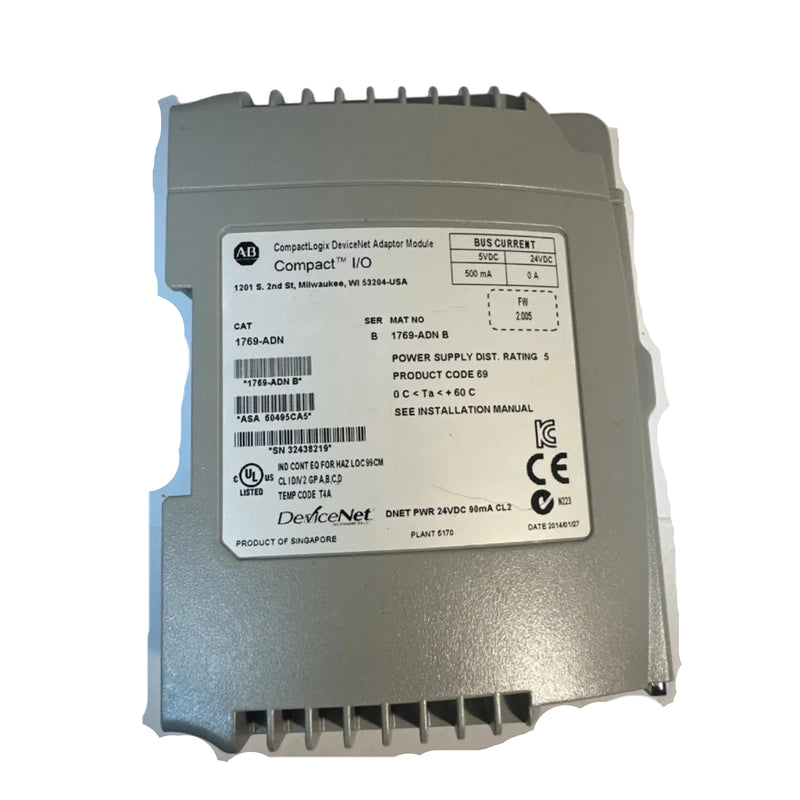 1769-ADN Allen-Bradley DeviceNet Adapter Module CompactLogix