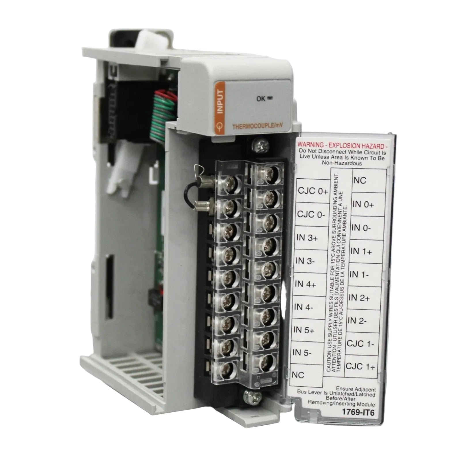 Módulo de entrada de termopares Allen-Bradley CompactLogix de las series A y B 1769-IT6