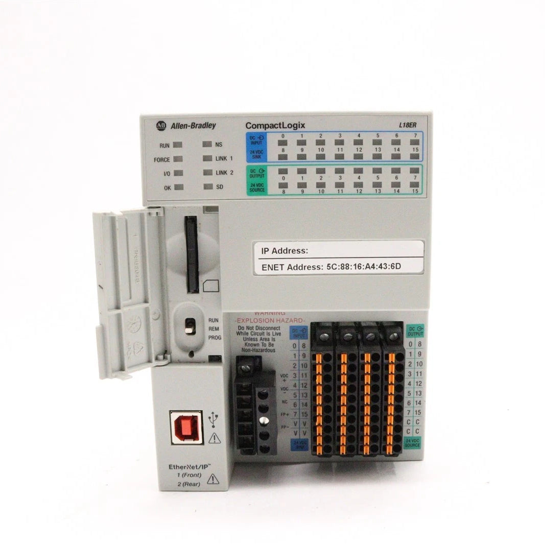 1769-L18ER-BB1B وحدة معالج Allen-Bradley CompactLogix