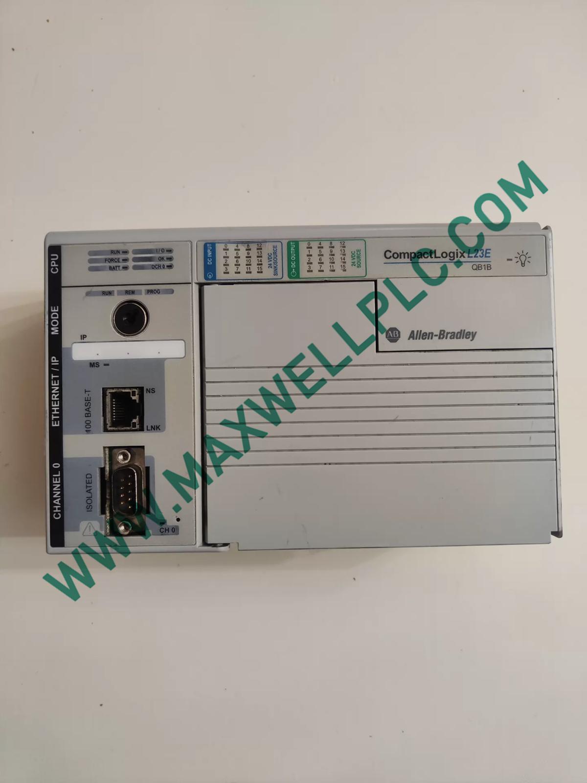 وحدة تحكم إيثرنت Allen-Bradley CompactLogix طراز 1769-L23E-QB1B