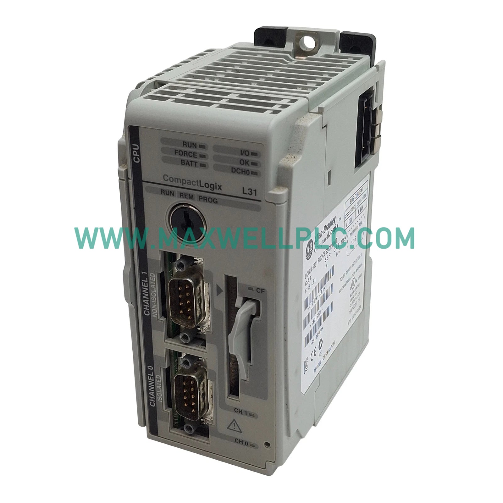 1769-L31 Allen-Bradley Dual Serial Port Controller CompactLogix CPU Processors