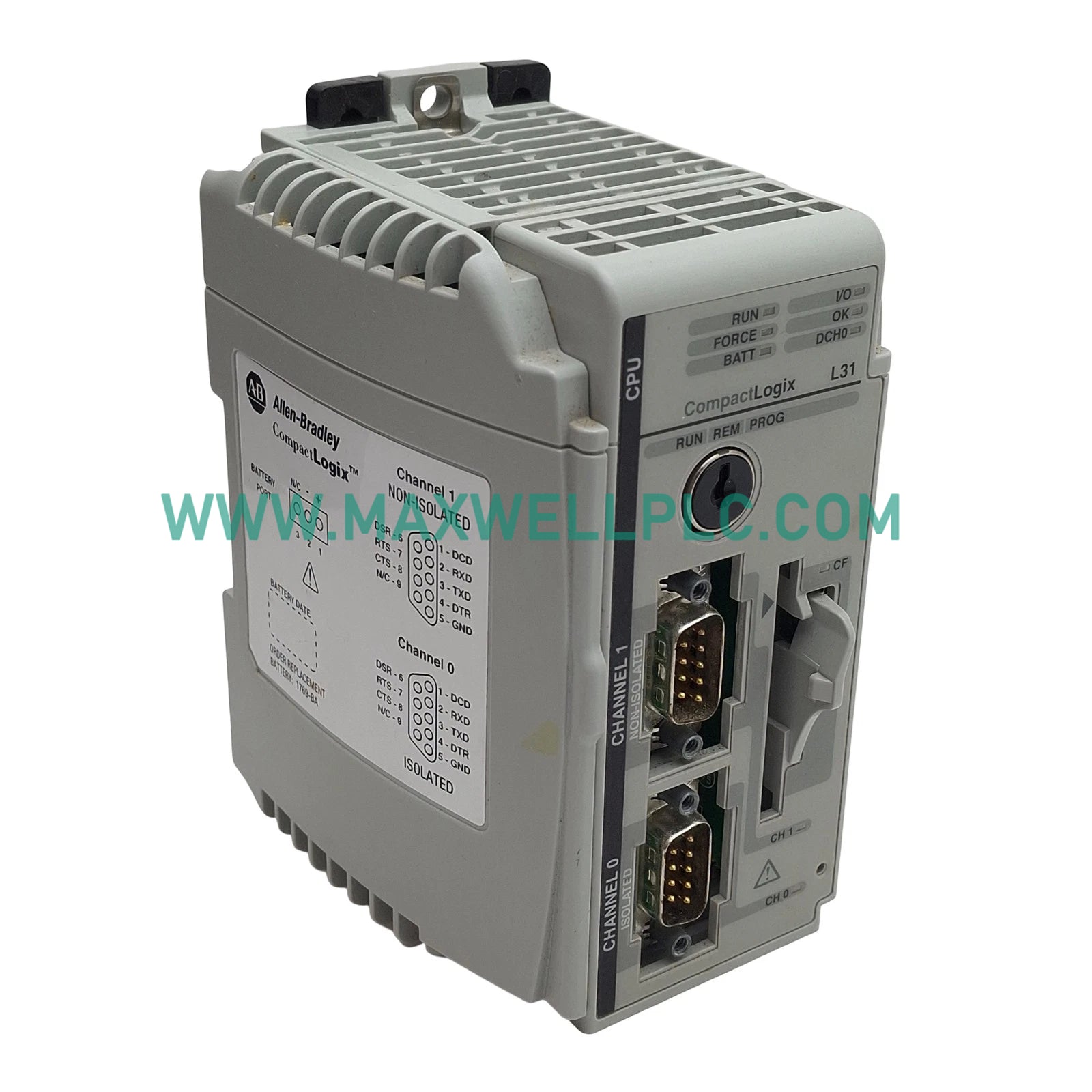 1769-L31 Allen-Bradley Dual Serial Port Controller CompactLogix CPU Processors