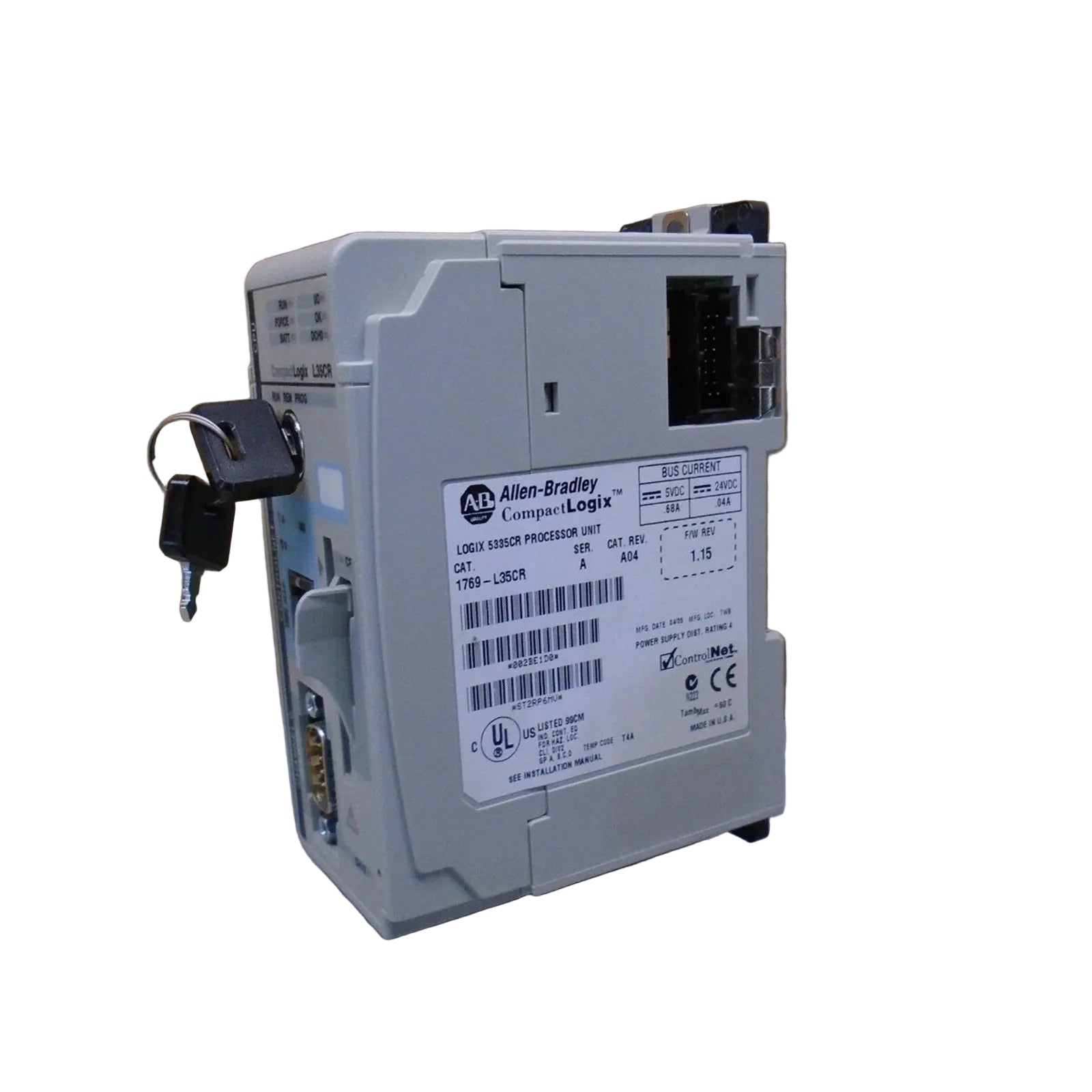 Controladores Allen-Bradley ControlNet 1769-L35CR CompactLogix CPU Procesadores