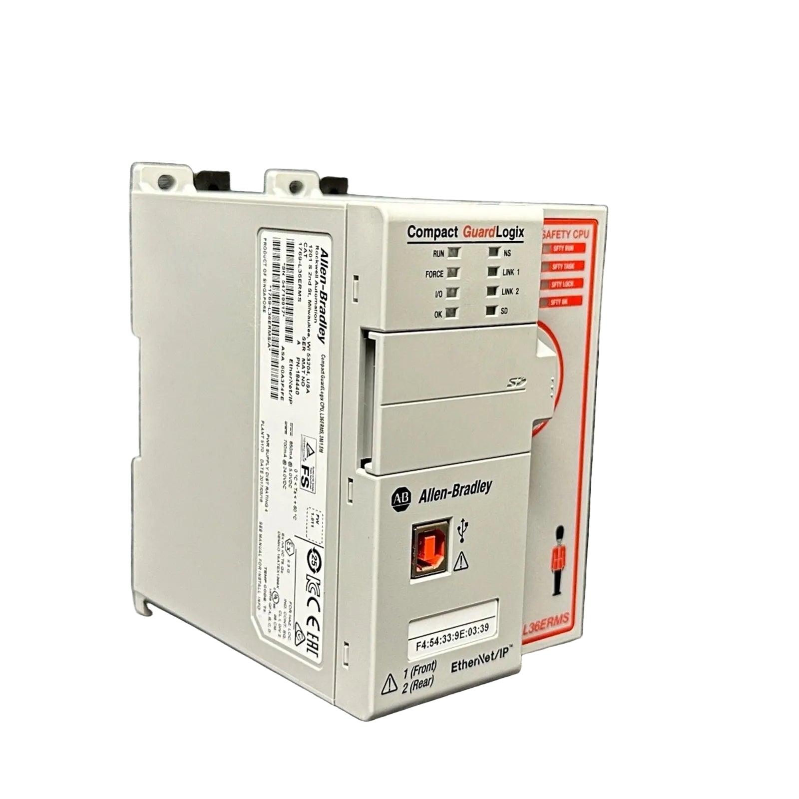 1769-L36ERMS Allen-Bradley Programmable Controller CompactLogix CPU Processors
