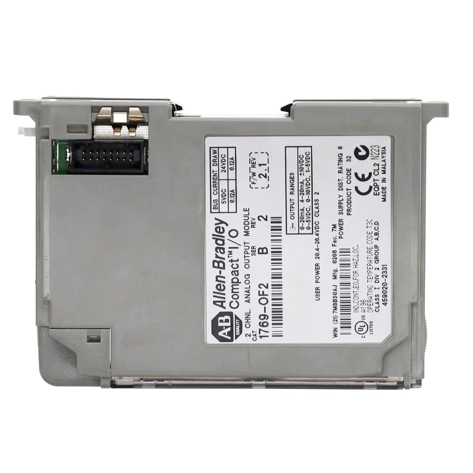 1769-OF2 Allen-Bradley Analog Output Modules CompactLogix
