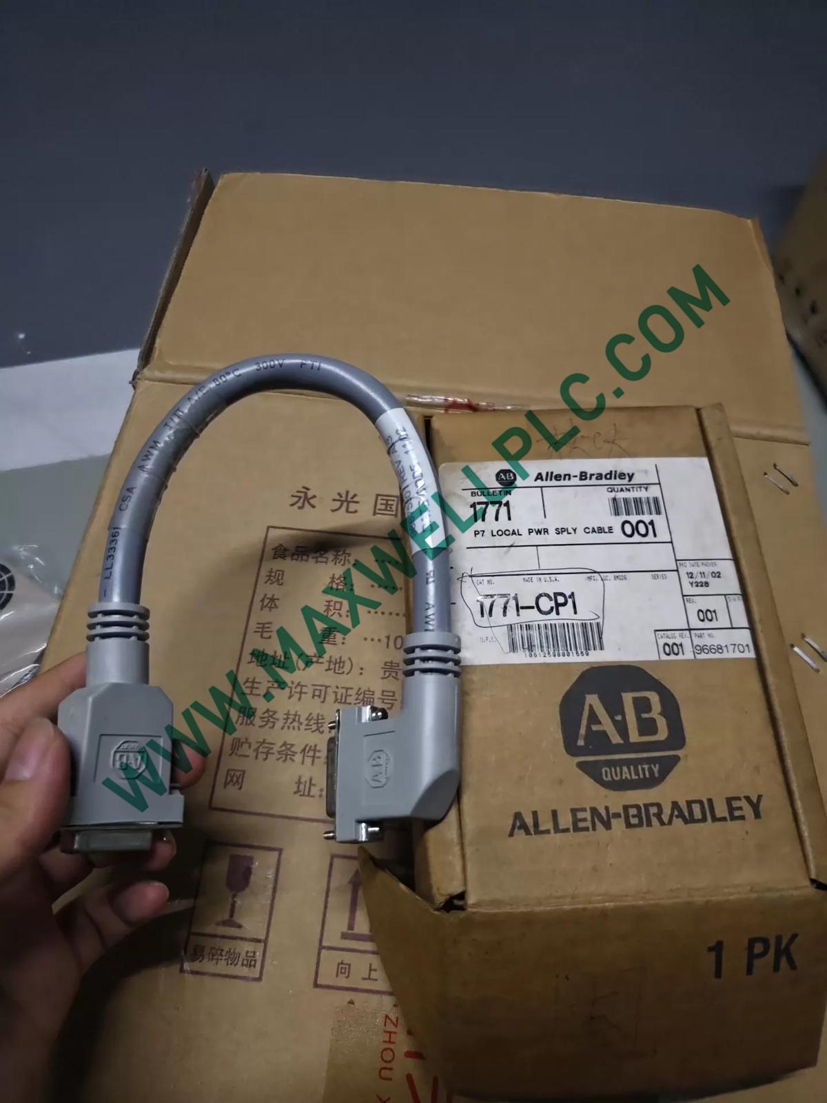 Allen-Bradley 1771-CP1 I/O Chassis Cable PLC-5 Series